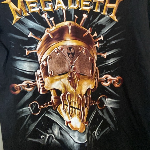 Mens Megadeth T-shirt, size small - Picture 3 of 10